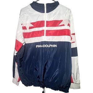 Pink Dolphin White and Red Jacket